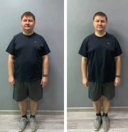 Michael before and after results